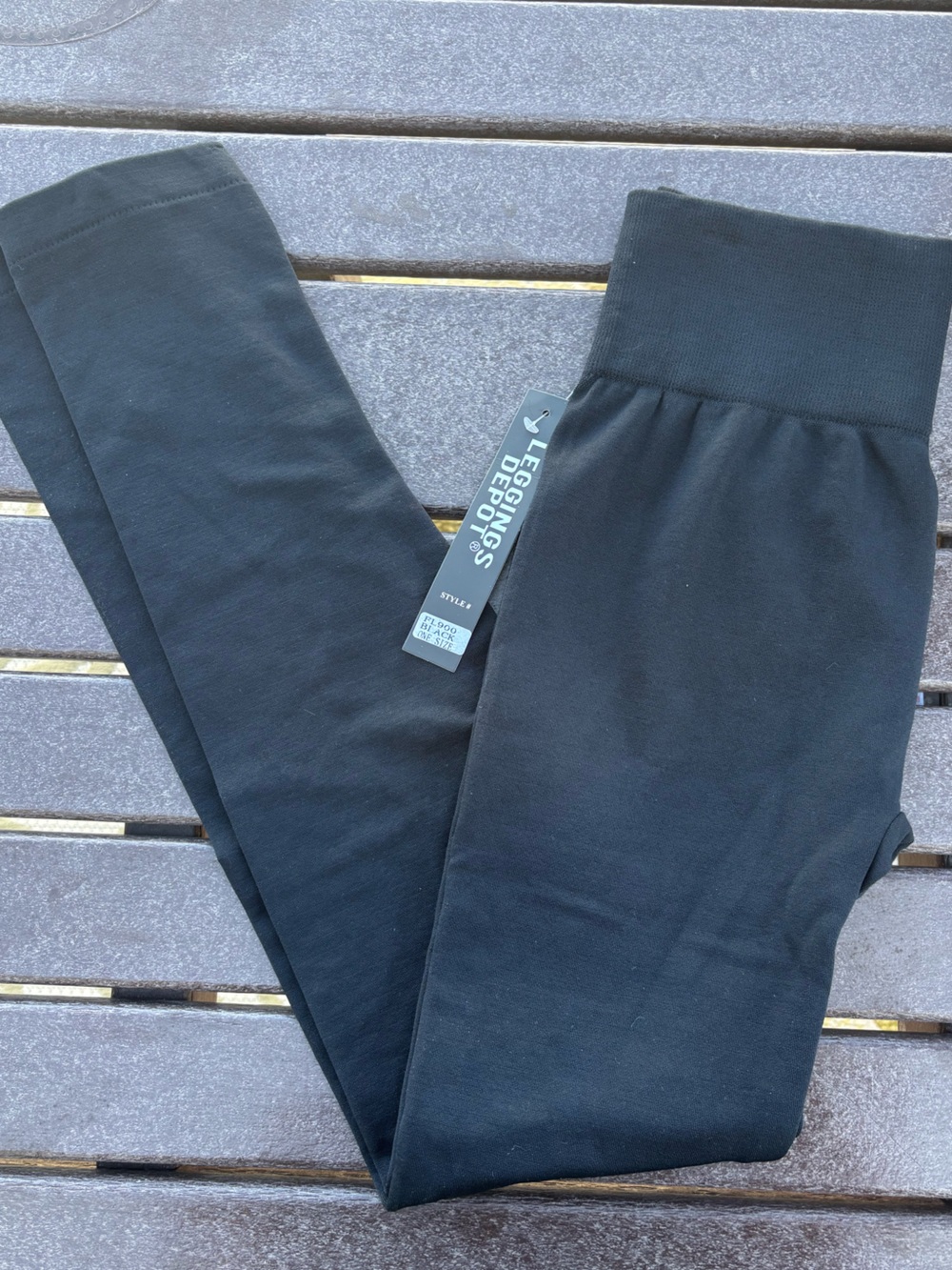 Leggings Depot Black Fleece Leggings